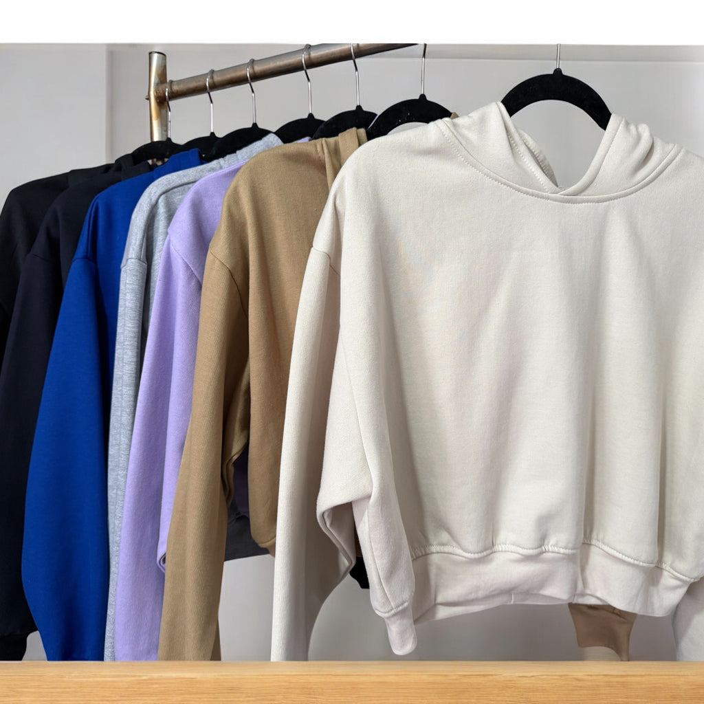 HOODIE ZINNIA (corta)